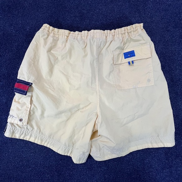 Tommy Hilfiger Swim Shorts Mens XL Mesh Lined Drawstring Pocket Beach Trunks - Picture 3 of 11